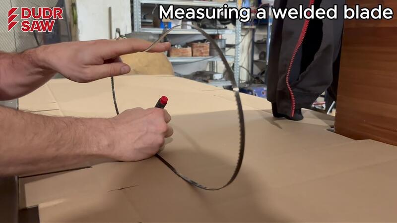 VIDEO: Wie wird die Länge des Bandsägeblatts ermittelt? Und wie wählt man ein Bandsägeblatt für Holz aus?