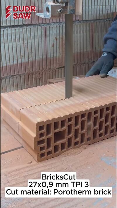 Bandsägeblatt für Ziegel BricksCut